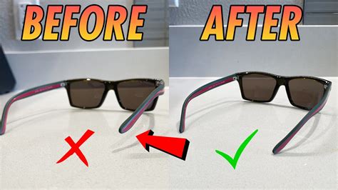 how to fix crooked sunglasses|why are my glasses slanted.